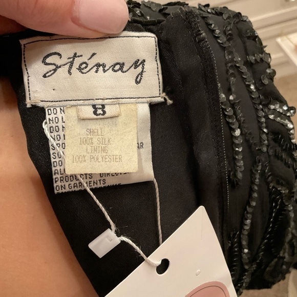 Stenay vintage 100% silk sequin dress, fantastic condition - Picture 6 of 6